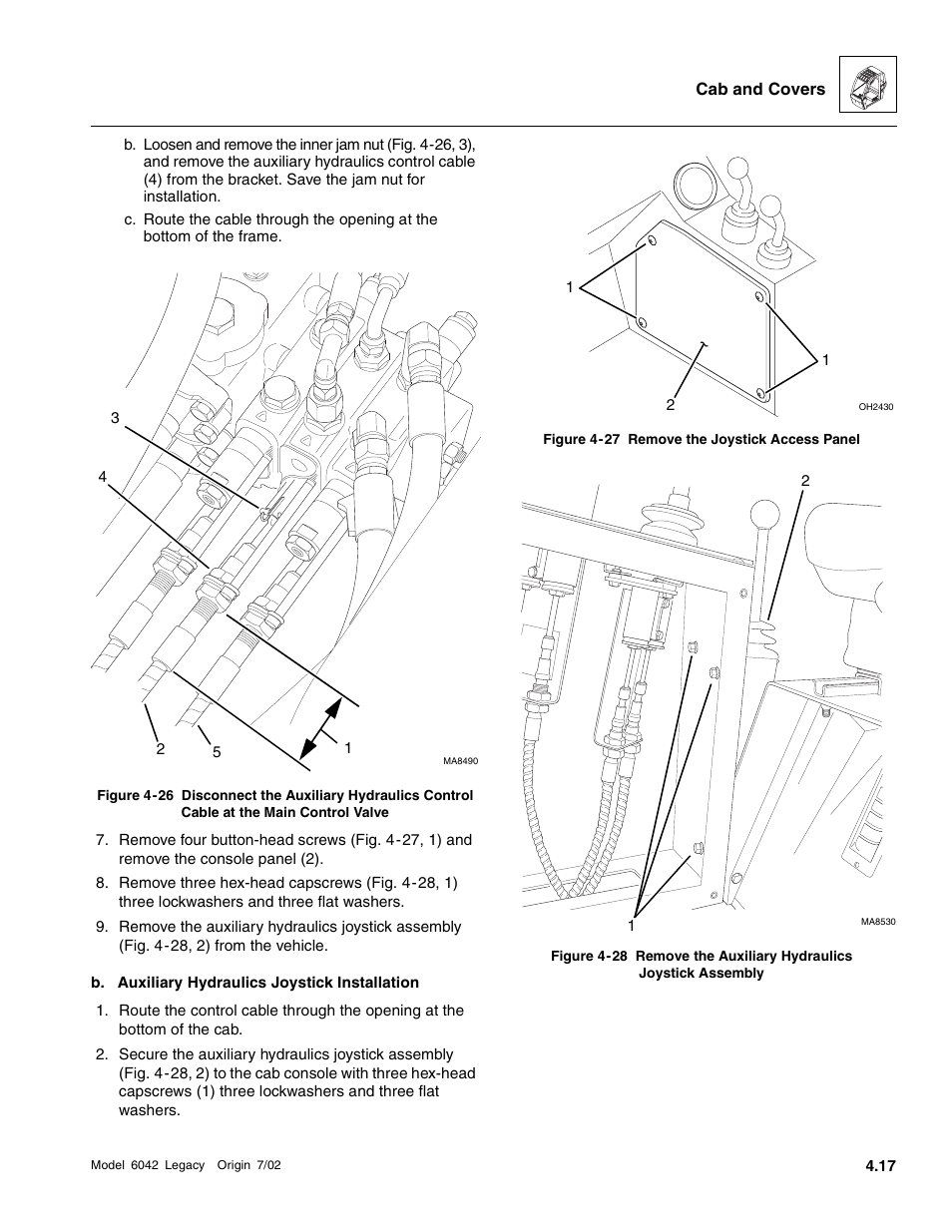 Fig. 4-26 | SkyTrak 6042 Service Manual User Manual | Page 137 / 544