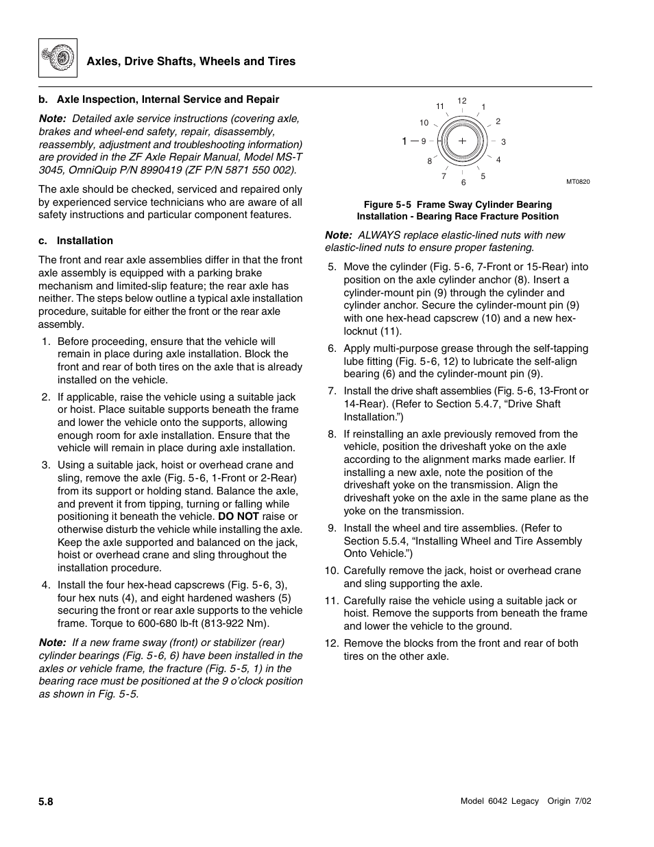 SkyTrak 6042 Service Manual User Manual | Page 160 / 544