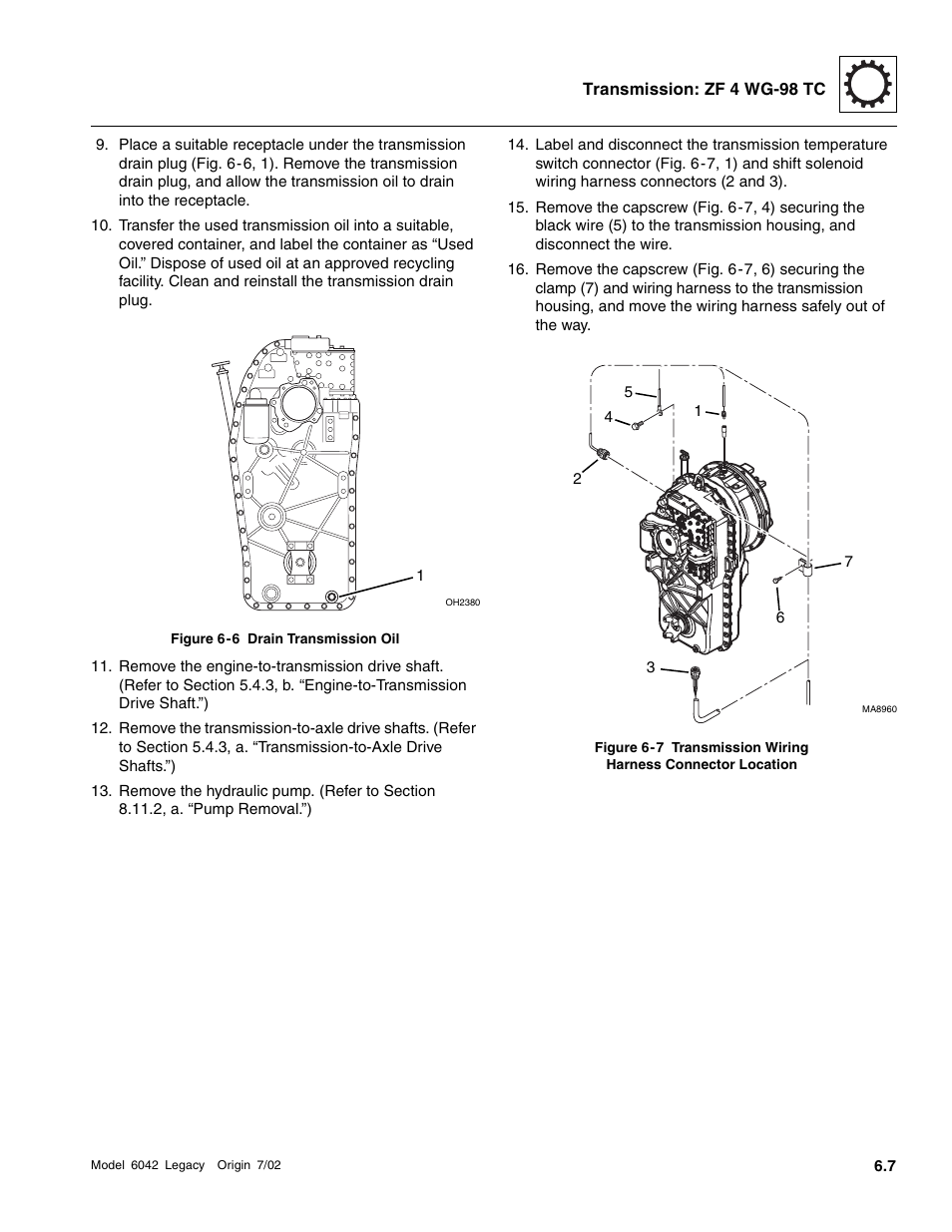 SkyTrak 6042 Service Manual User Manual | Page 185 / 544