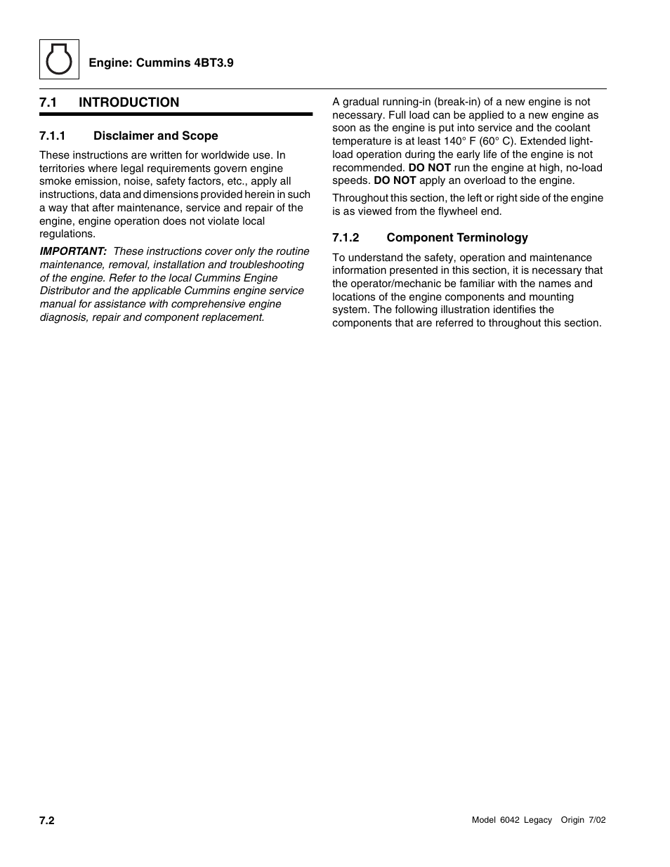 Introduction, Disclaimer and scope, Component terminology | SkyTrak 6042 Service Manual User Manual | Page 196 / 544