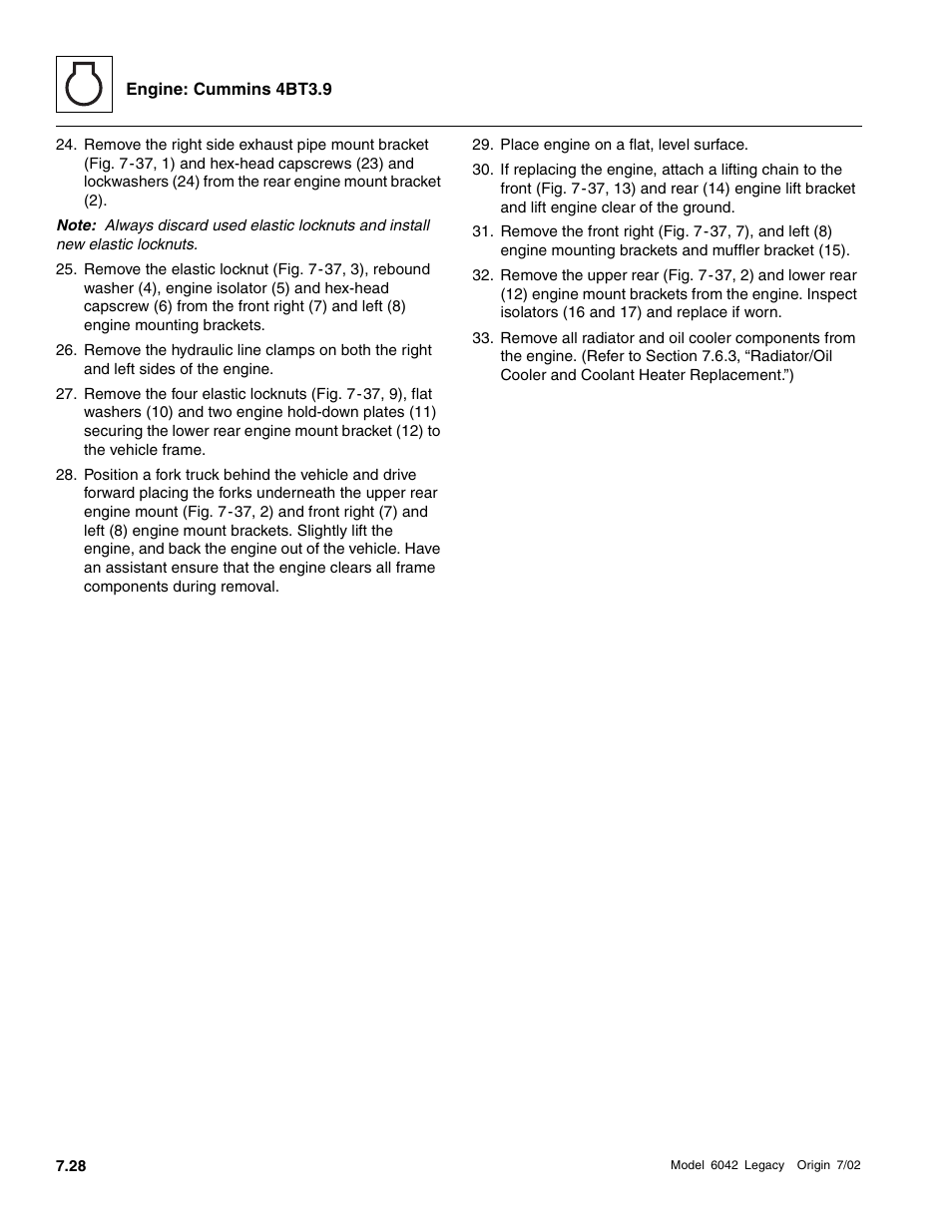 SkyTrak 6042 Service Manual User Manual | Page 222 / 544