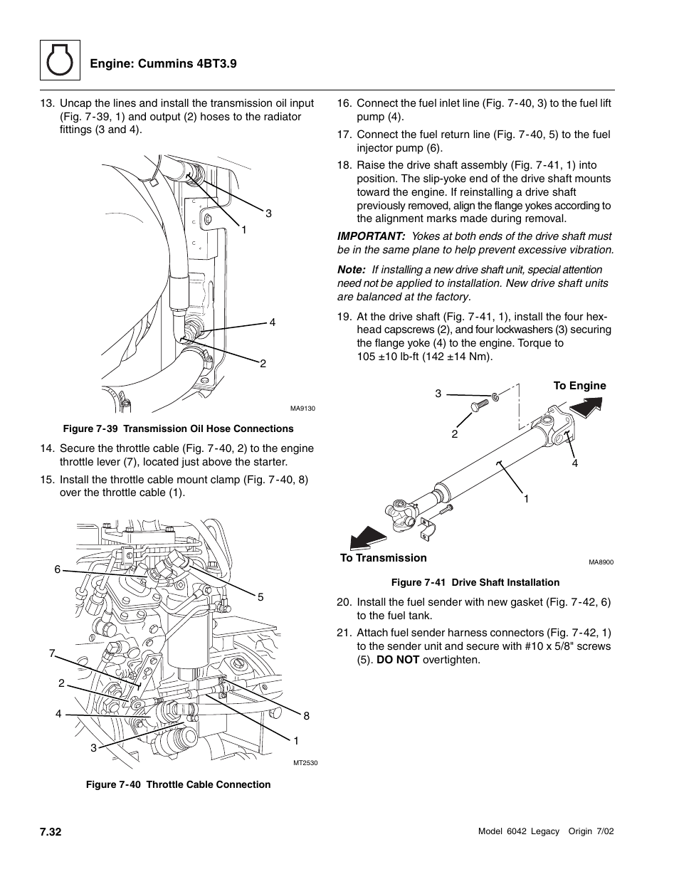 SkyTrak 6042 Service Manual User Manual | Page 226 / 544