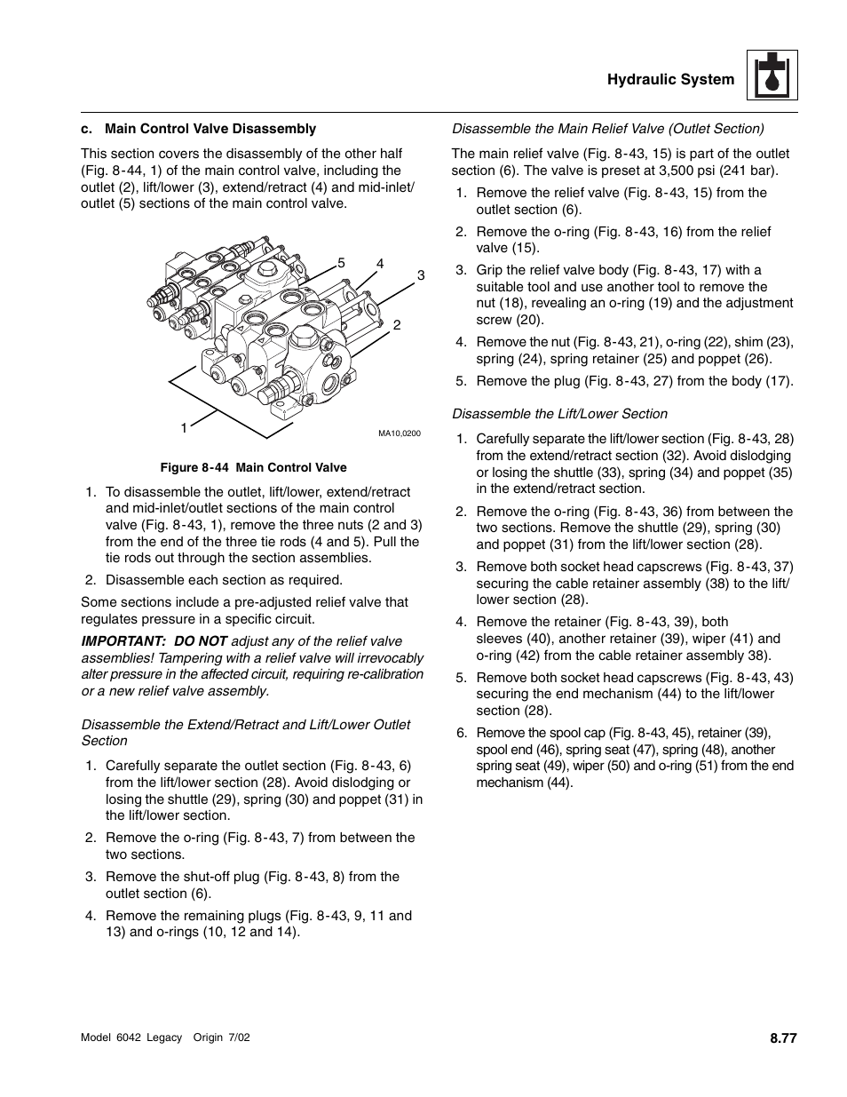 SkyTrak 6042 Service Manual User Manual | Page 309 / 544