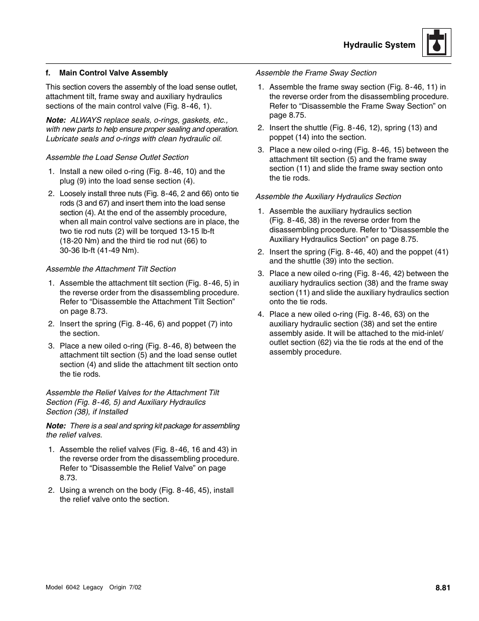SkyTrak 6042 Service Manual User Manual | Page 313 / 544