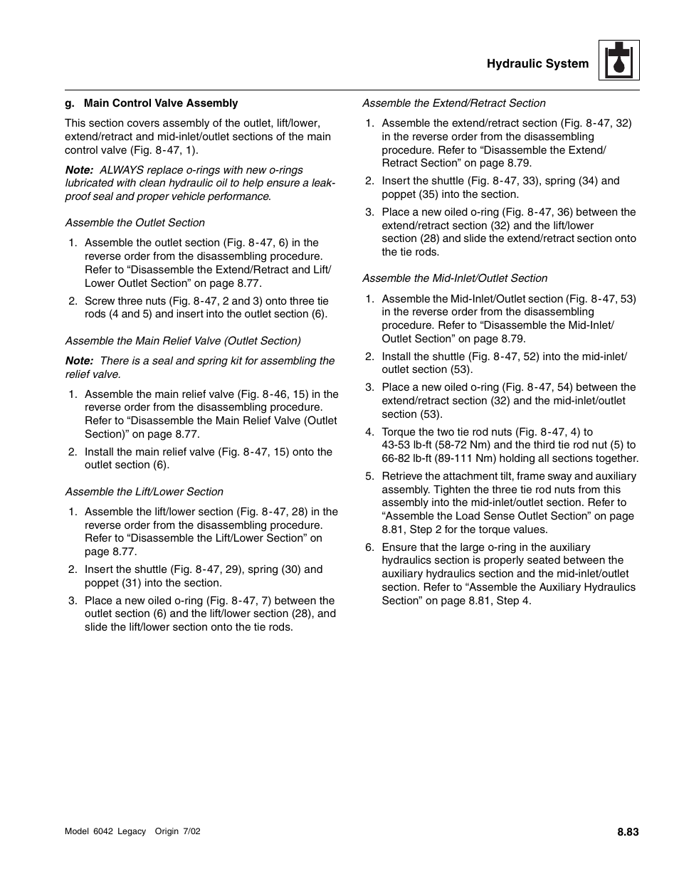 SkyTrak 6042 Service Manual User Manual | Page 315 / 544