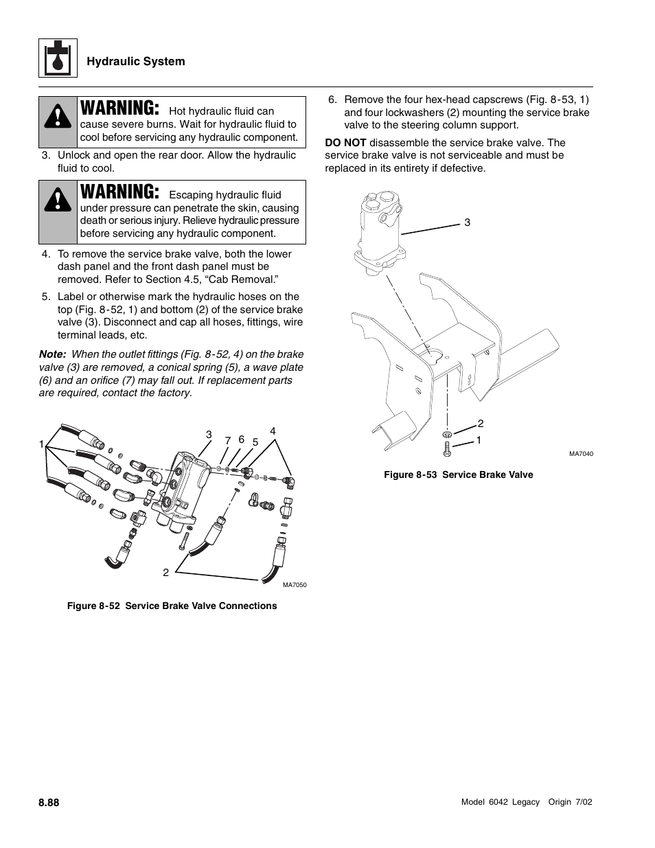 Warning | SkyTrak 6042 Service Manual User Manual | Page 320 / 544