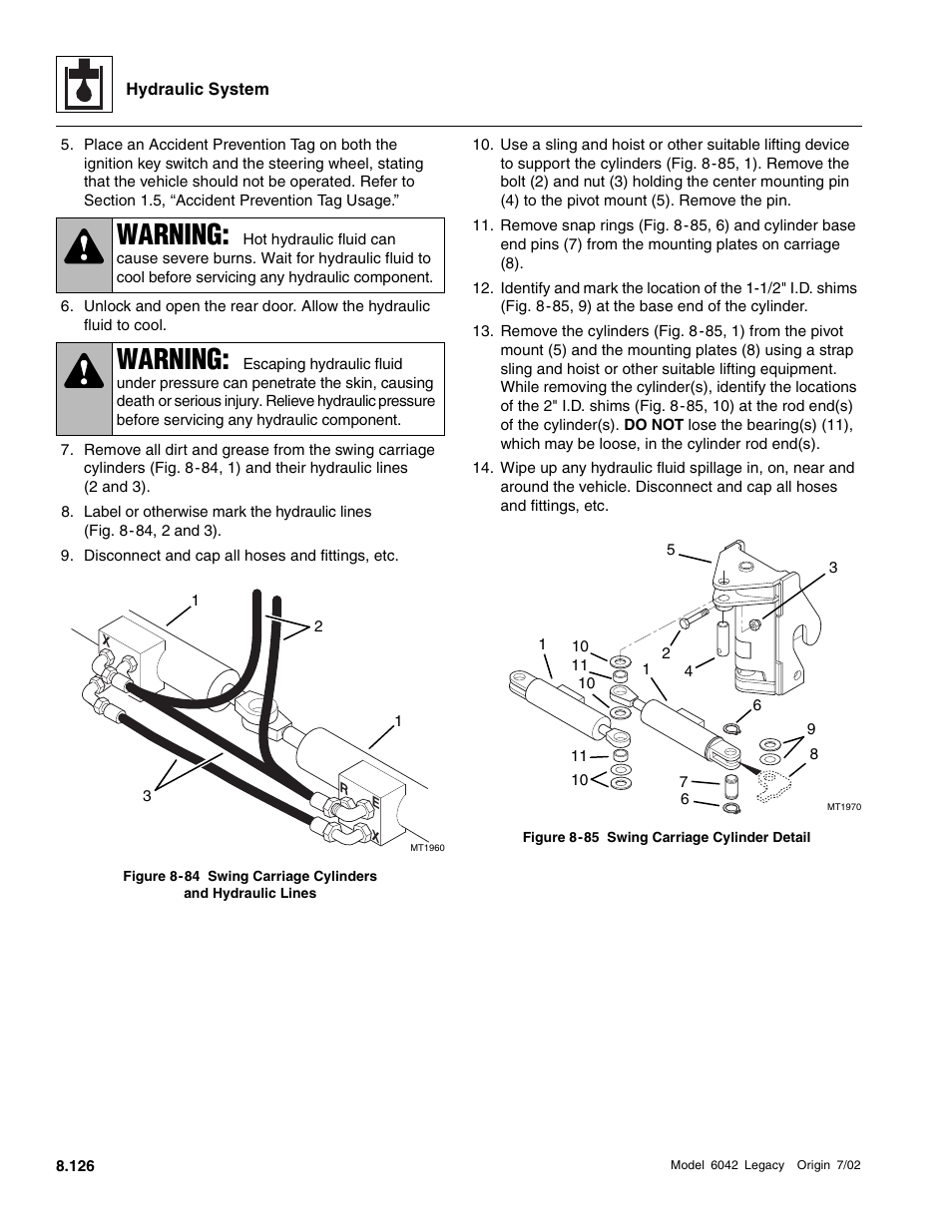 Warning | SkyTrak 6042 Service Manual User Manual | Page 358 / 544