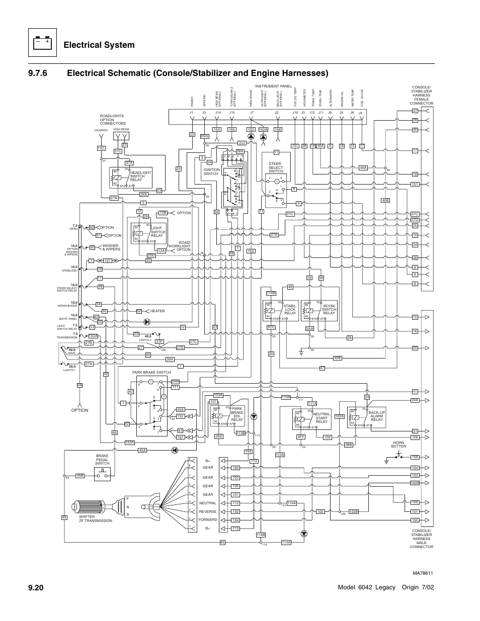 Electrical system | SkyTrak 6042 Service Manual User Manual | Page 390 / 544