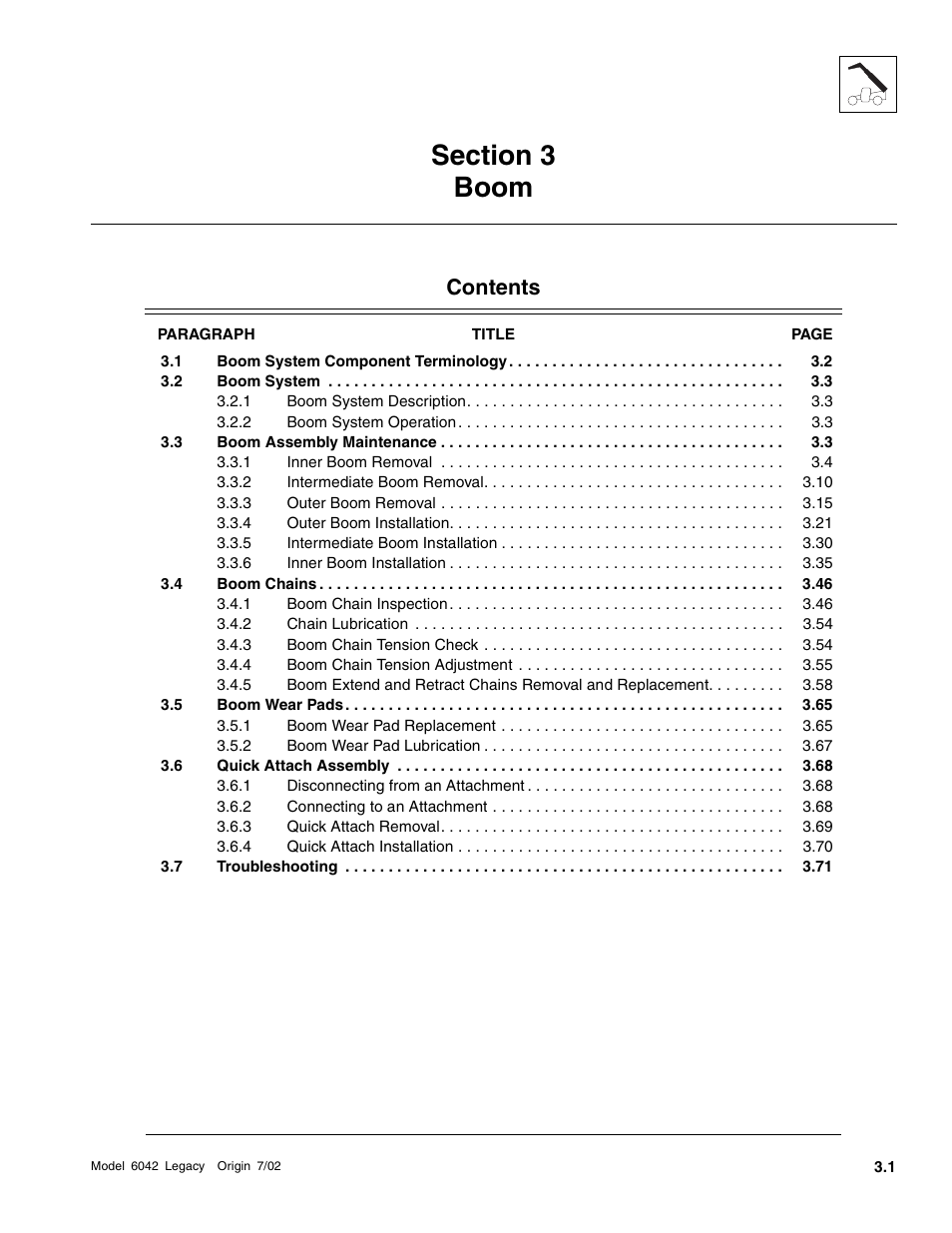 SkyTrak 6042 Service Manual User Manual | Page 47 / 544