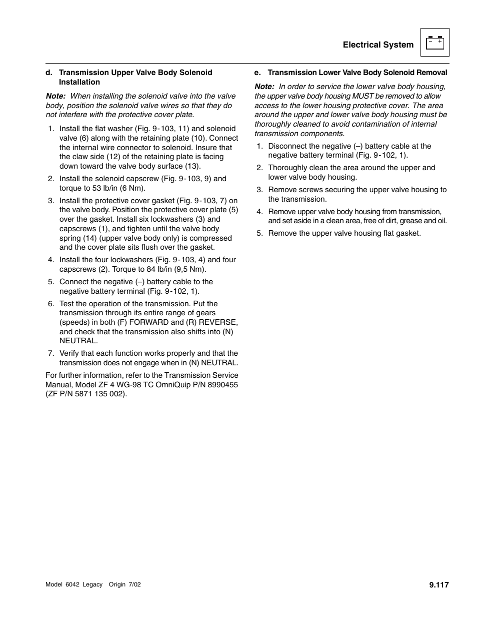 SkyTrak 6042 Service Manual User Manual | Page 487 / 544