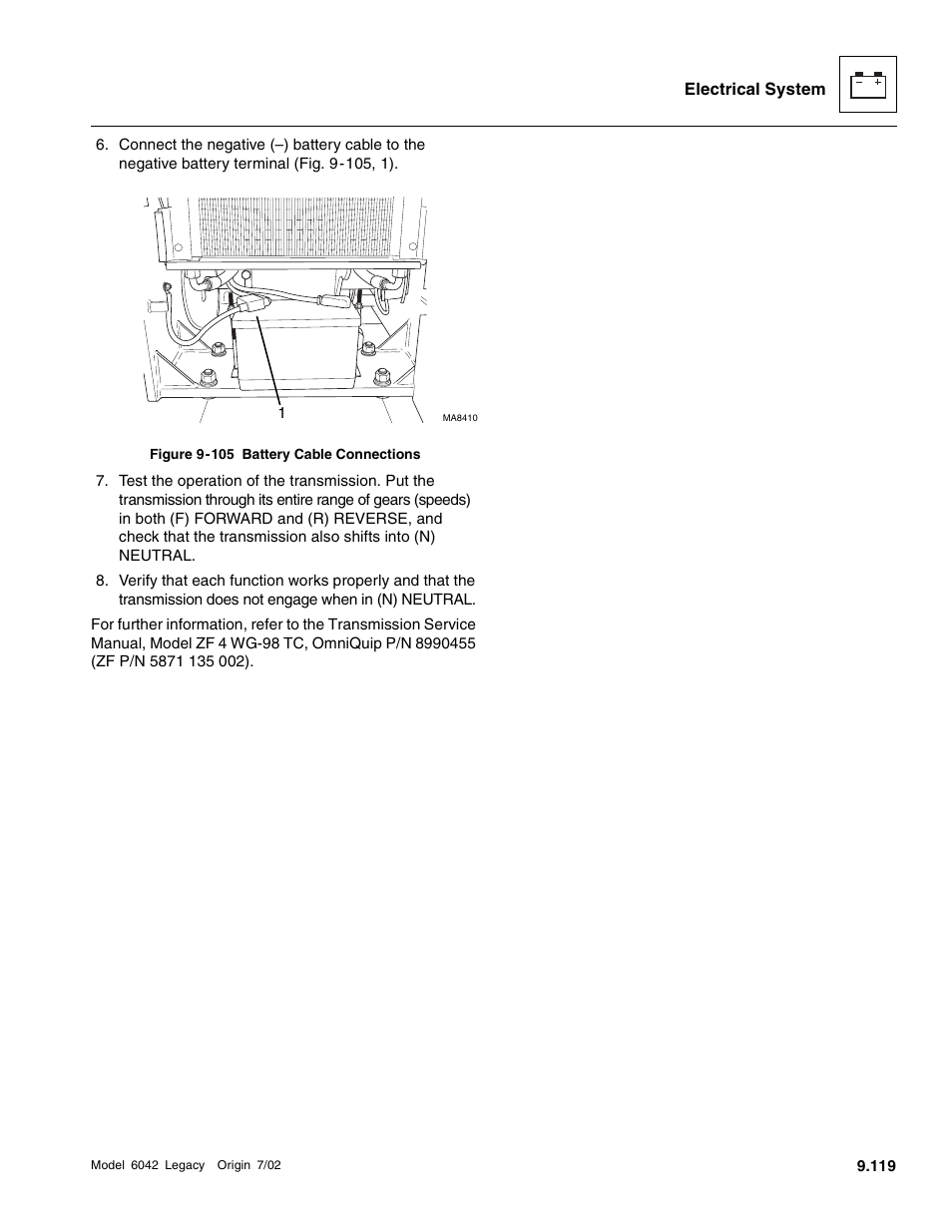 SkyTrak 6042 Service Manual User Manual | Page 489 / 544
