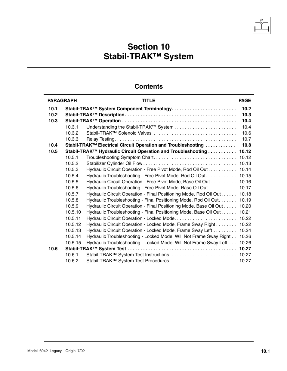 SkyTrak 6042 Service Manual User Manual | Page 507 / 544