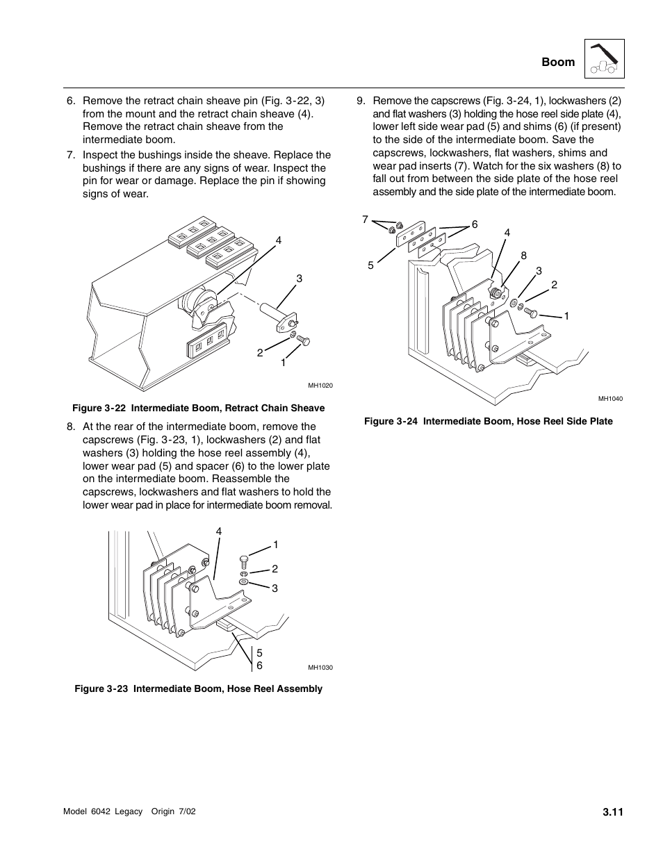 Fig. 3-22 | SkyTrak 6042 Service Manual User Manual | Page 57 / 544
