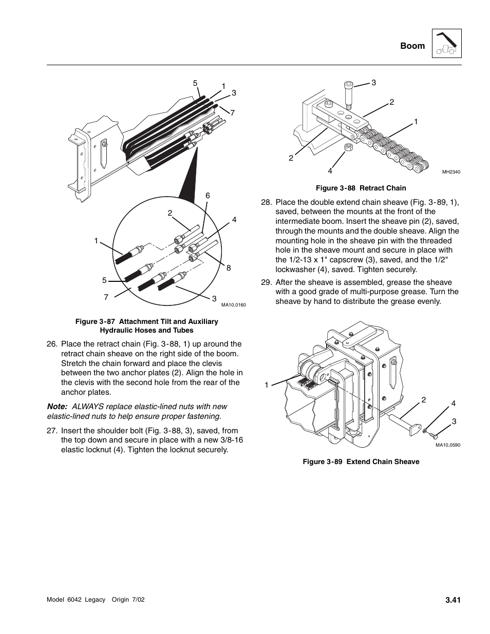 Fig. 3-87 | SkyTrak 6042 Service Manual User Manual | Page 87 / 544