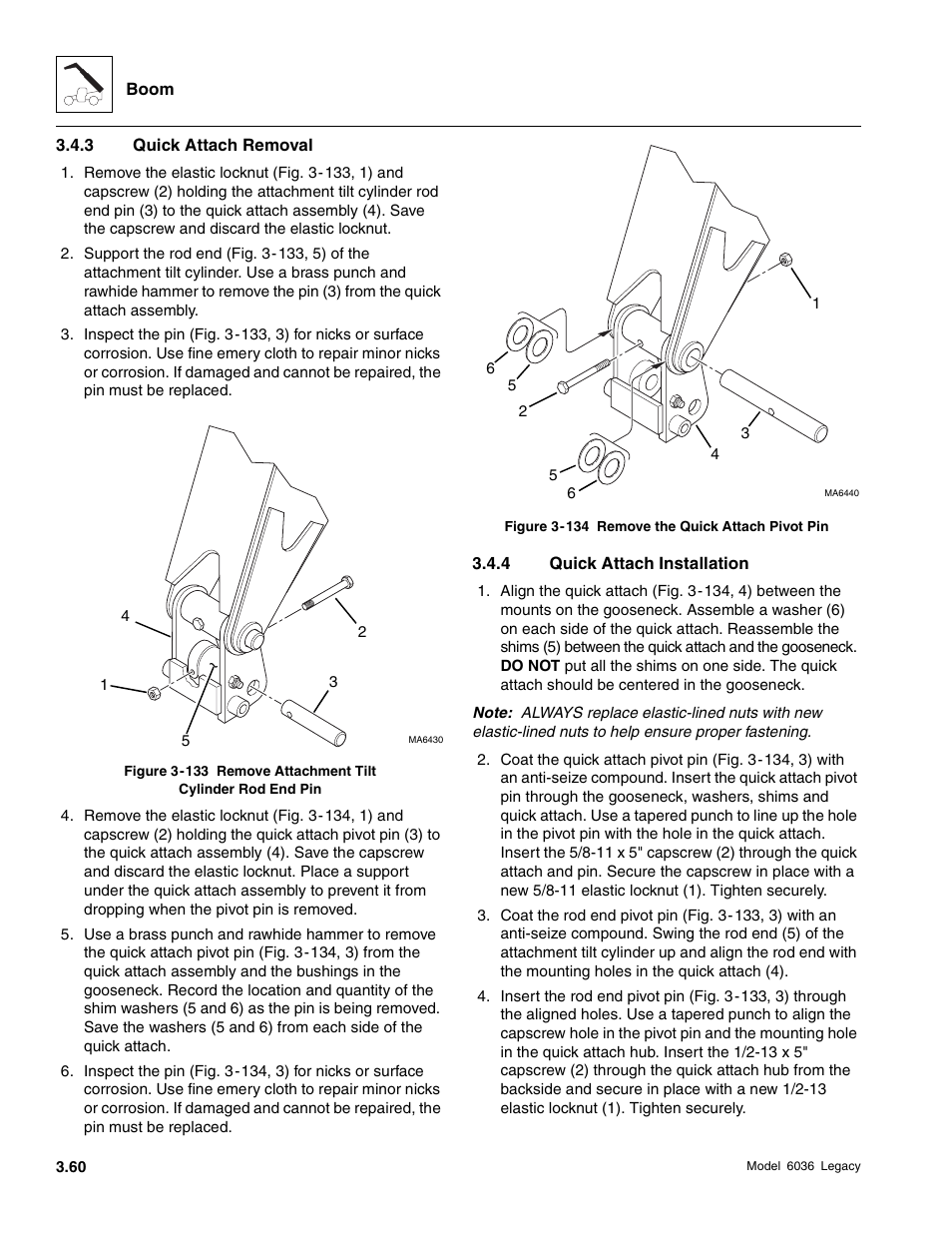 SkyTrak 6036 Service Manual User Manual | Page 100 / 460