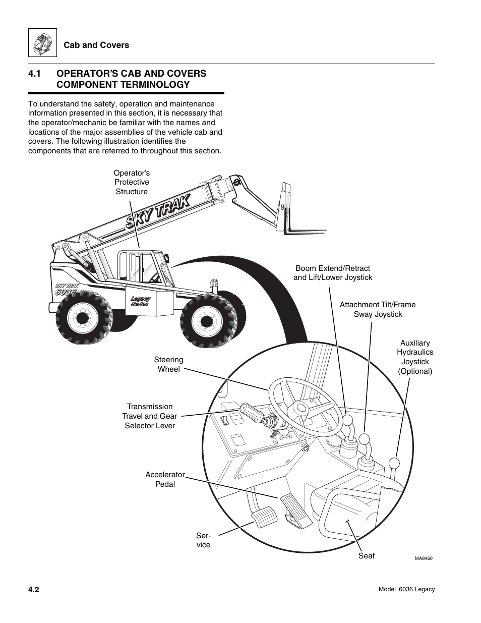 SkyTrak 6036 Service Manual User Manual | Page 106 / 460