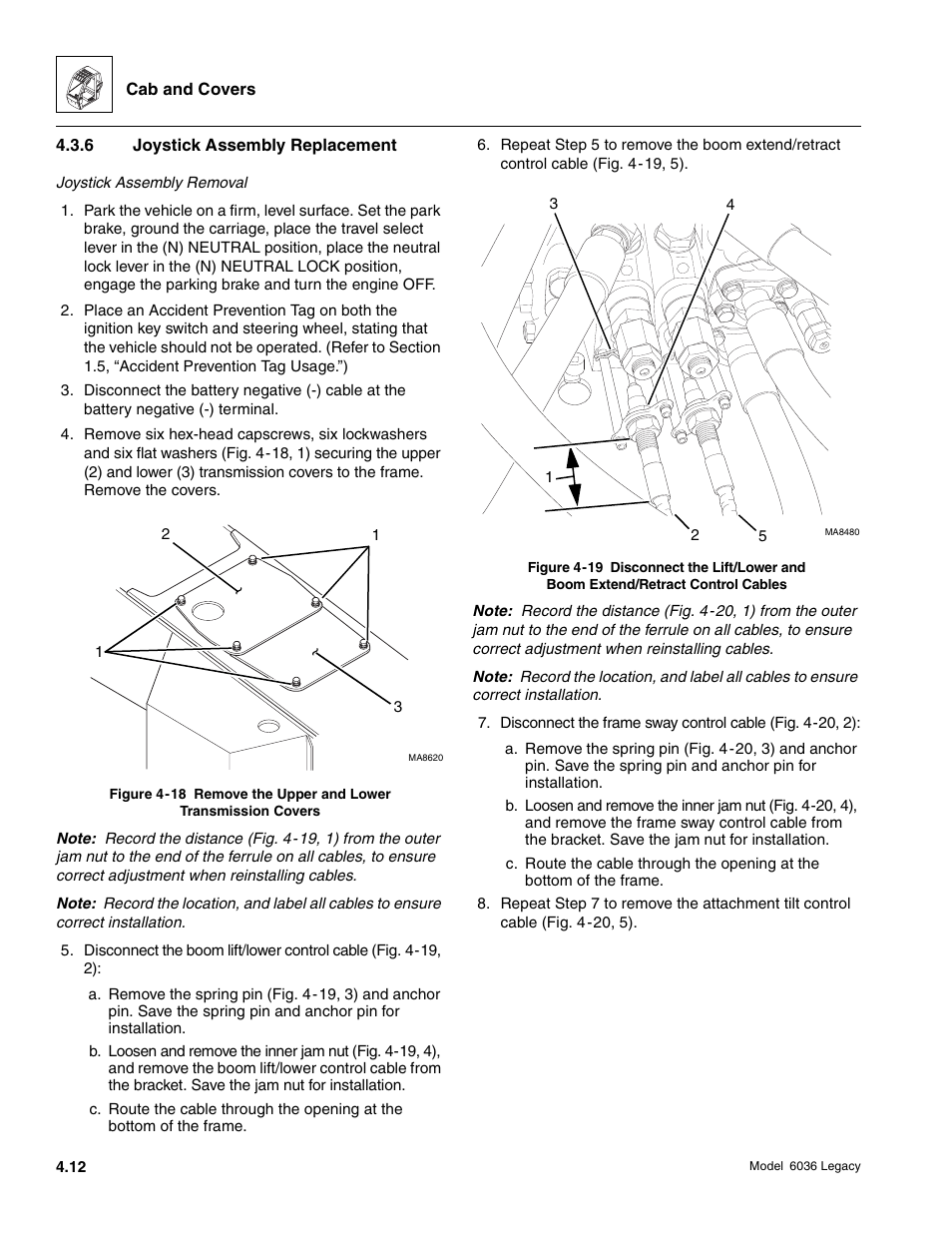 SkyTrak 6036 Service Manual User Manual | Page 116 / 460