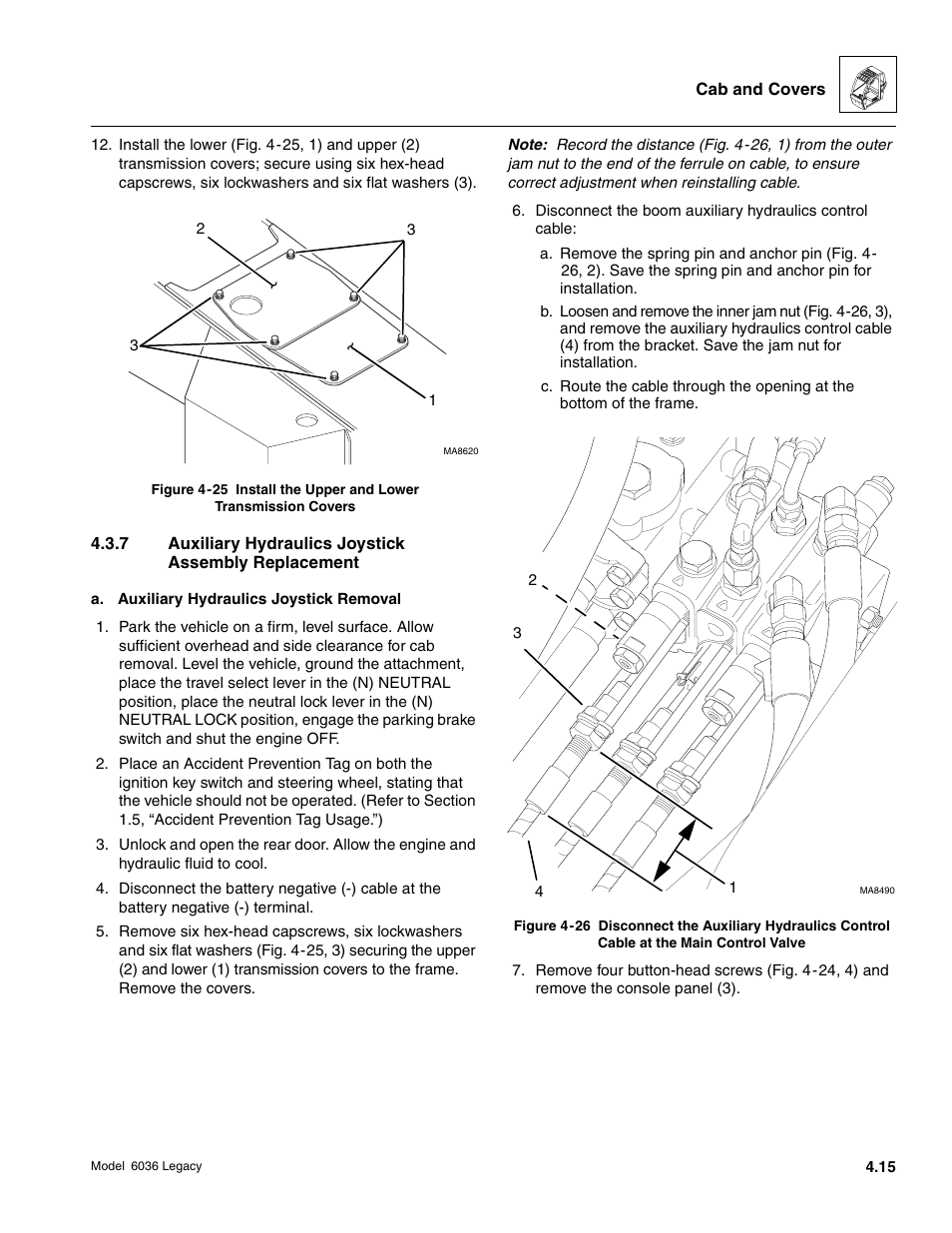 SkyTrak 6036 Service Manual User Manual | Page 119 / 460