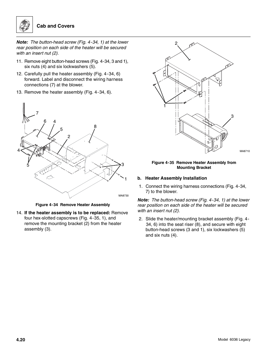 SkyTrak 6036 Service Manual User Manual | Page 124 / 460