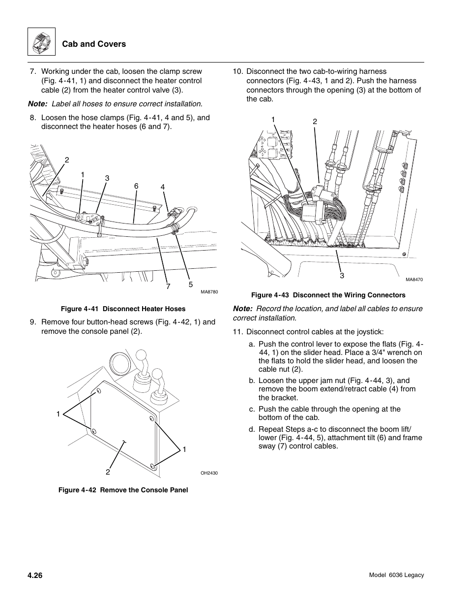 SkyTrak 6036 Service Manual User Manual | Page 130 / 460