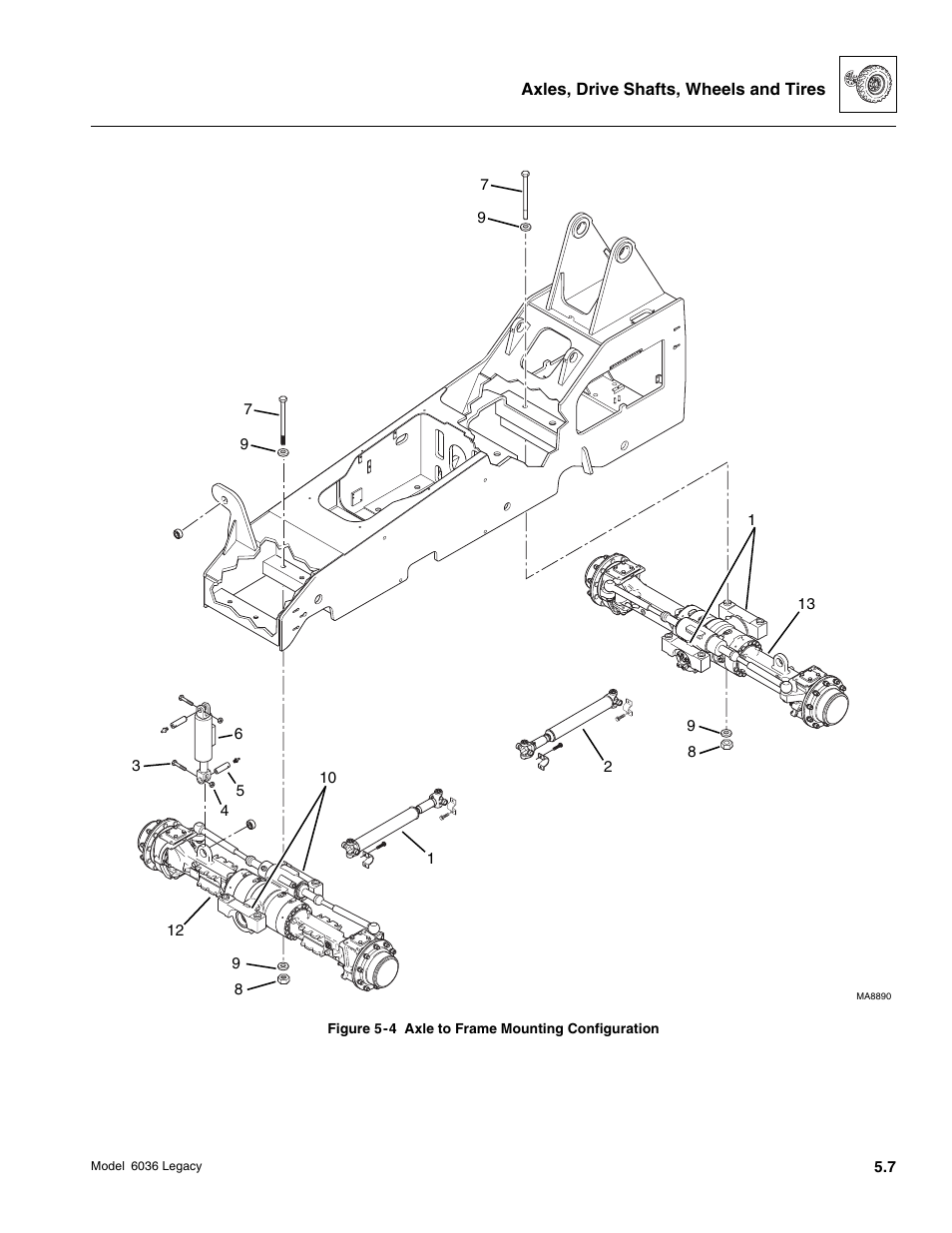 SkyTrak 6036 Service Manual User Manual | Page 143 / 460