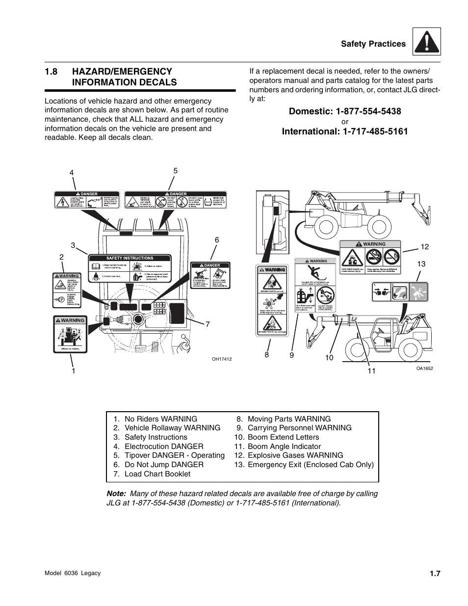 SkyTrak 6036 Service Manual User Manual | Page 15 / 460