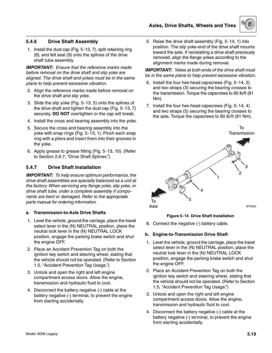 SkyTrak 6036 Service Manual User Manual | Page 155 / 460