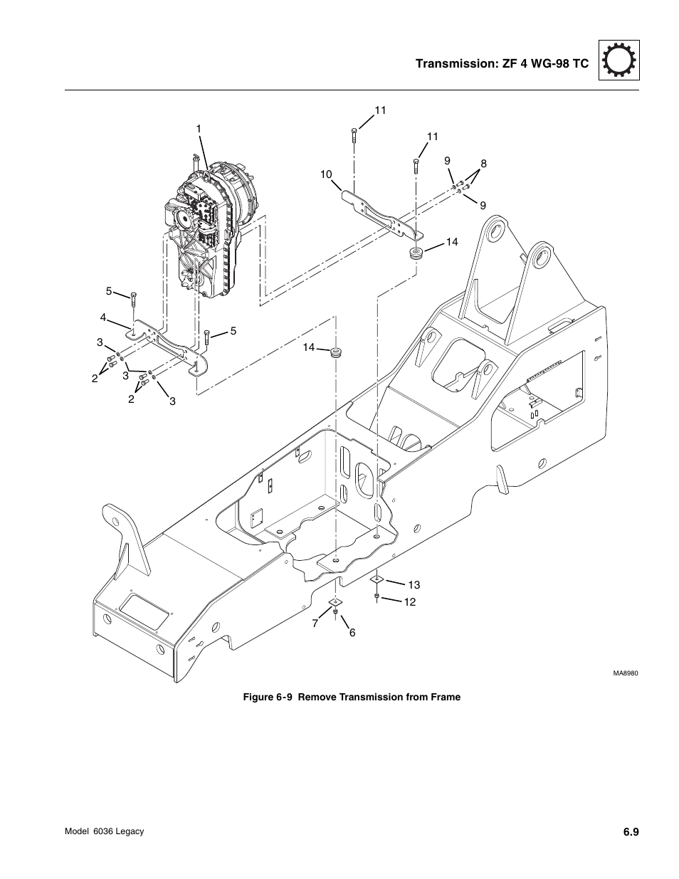SkyTrak 6036 Service Manual User Manual | Page 171 / 460