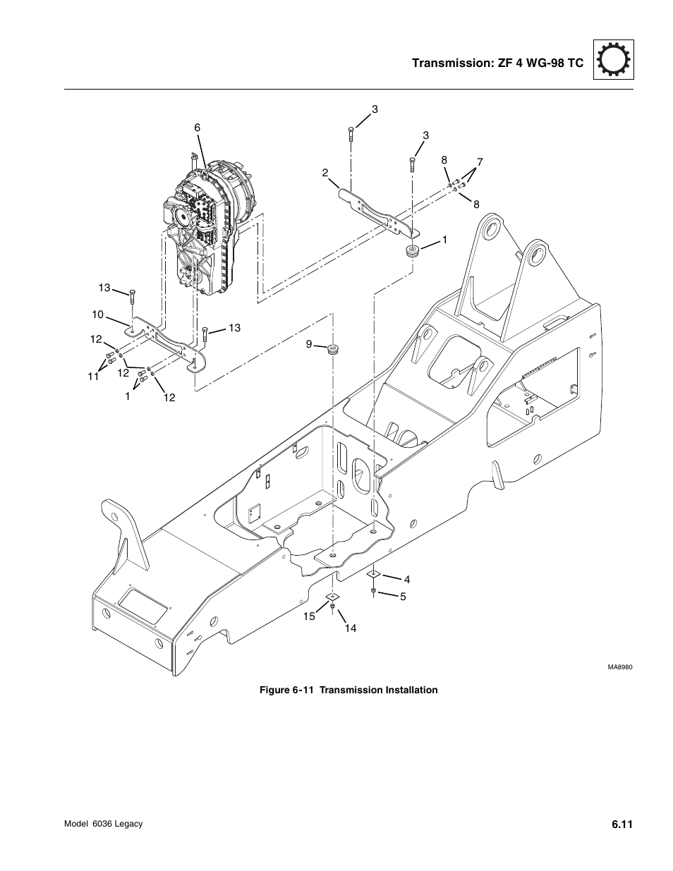 SkyTrak 6036 Service Manual User Manual | Page 173 / 460