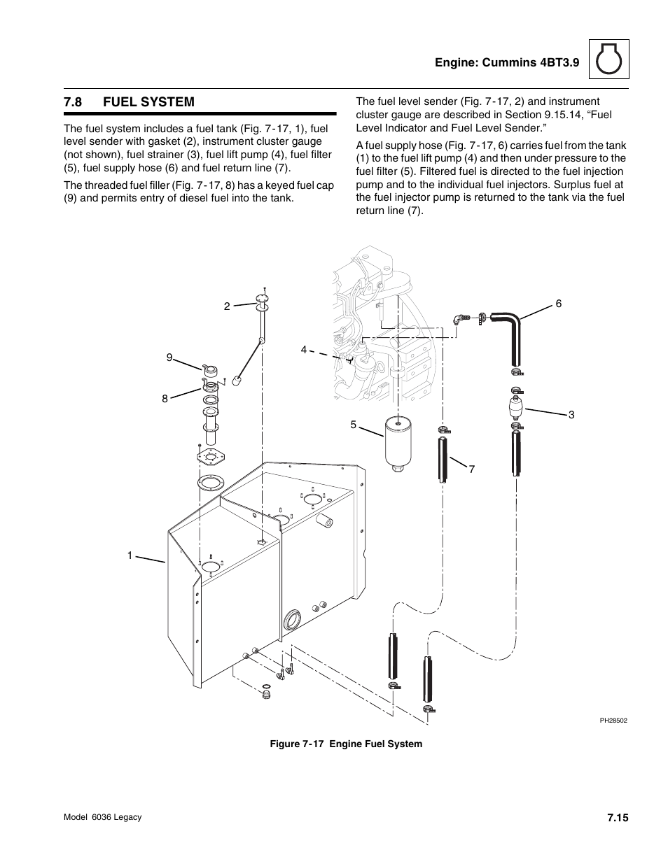 SkyTrak 6036 Service Manual User Manual | Page 193 / 460