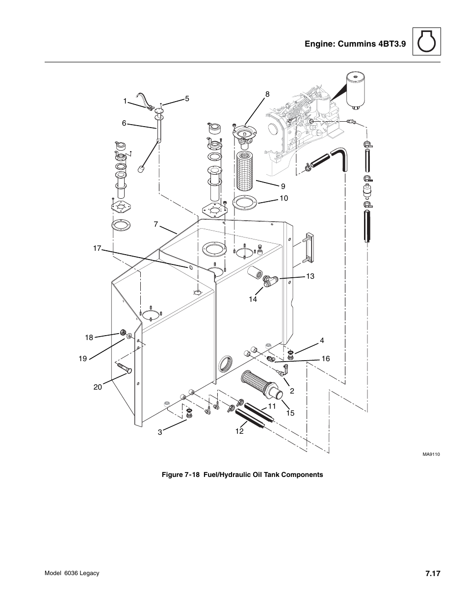 SkyTrak 6036 Service Manual User Manual | Page 195 / 460