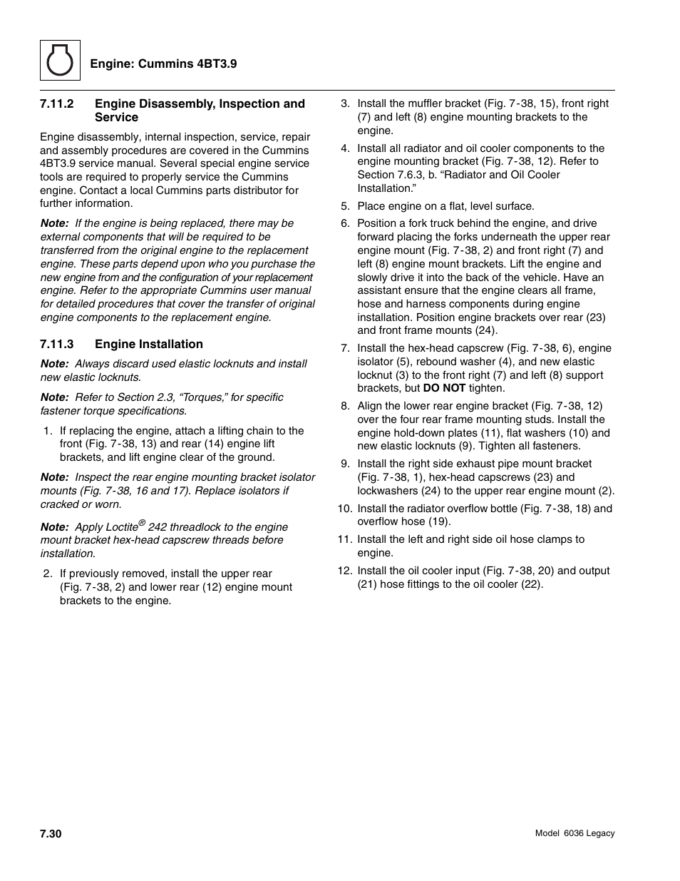 SkyTrak 6036 Service Manual User Manual | Page 208 / 460