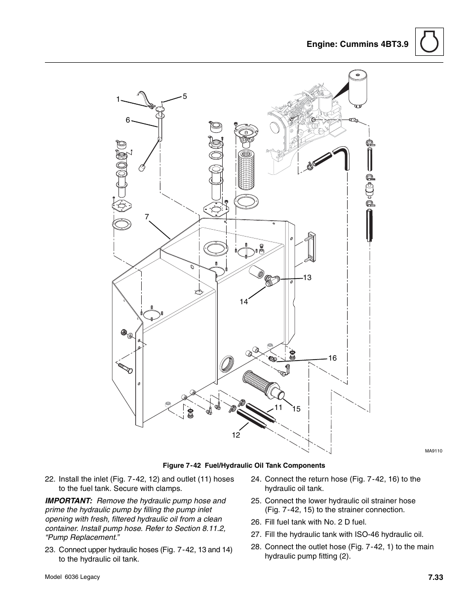 SkyTrak 6036 Service Manual User Manual | Page 211 / 460