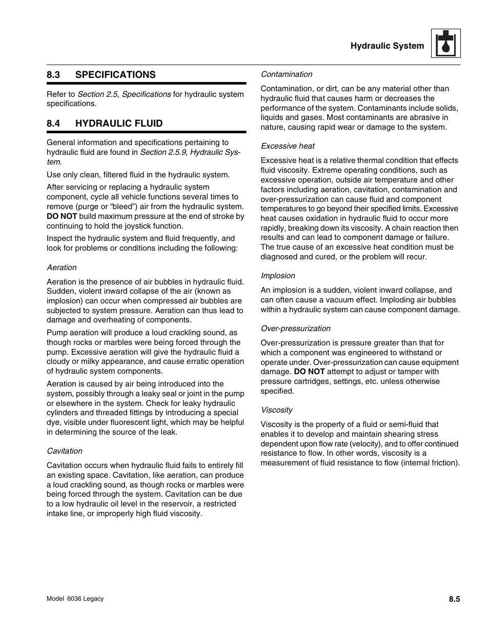 SkyTrak 6036 Service Manual User Manual | Page 221 / 460