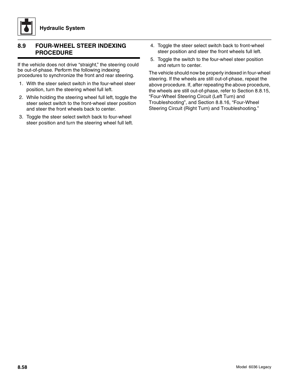 SkyTrak 6036 Service Manual User Manual | Page 274 / 460