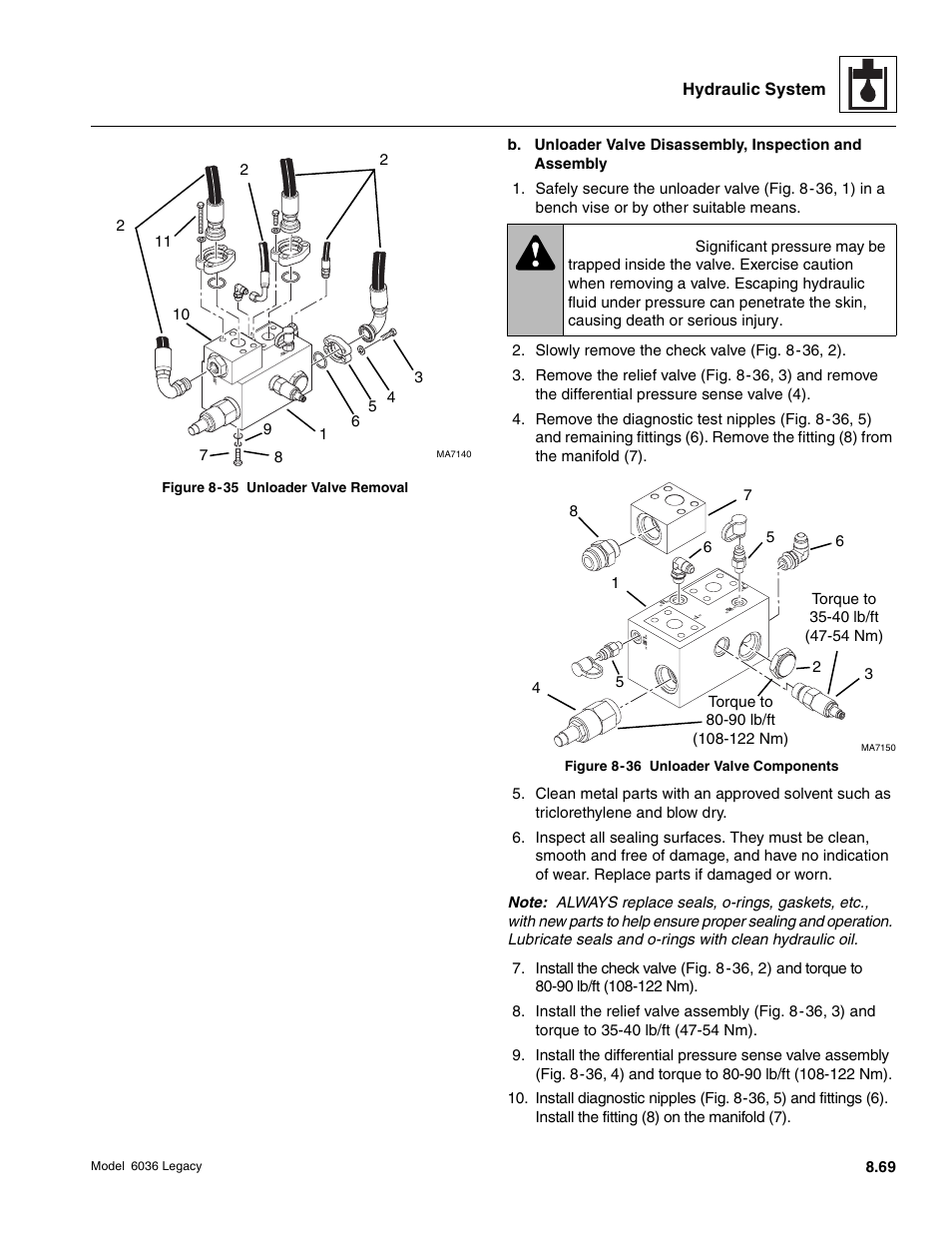 Warning | SkyTrak 6036 Service Manual User Manual | Page 285 / 460