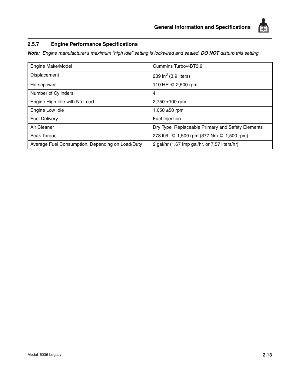 SkyTrak 6036 Service Manual User Manual | Page 29 / 460
