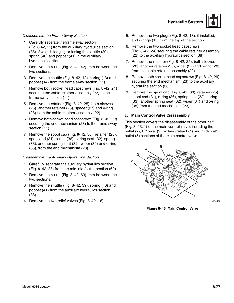 SkyTrak 6036 Service Manual User Manual | Page 293 / 460