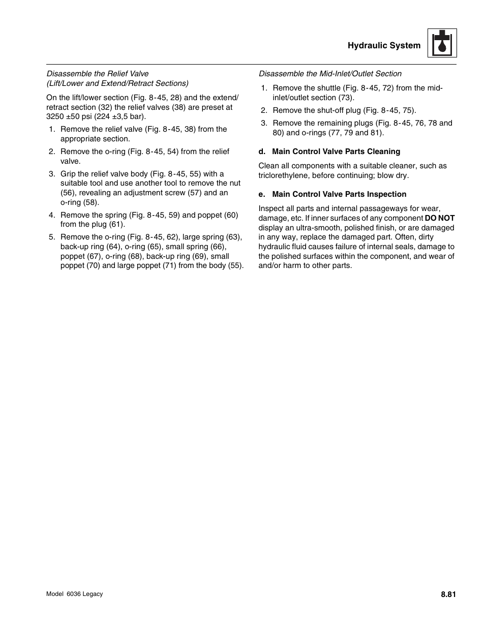 SkyTrak 6036 Service Manual User Manual | Page 297 / 460