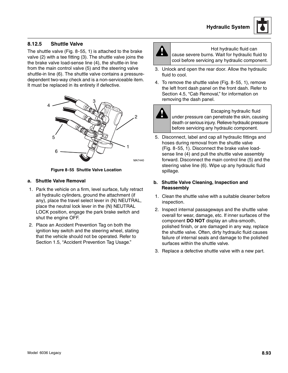 Warning | SkyTrak 6036 Service Manual User Manual | Page 309 / 460