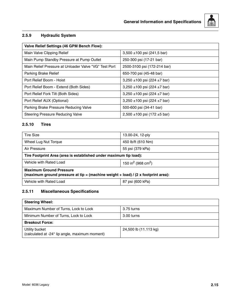 SkyTrak 6036 Service Manual User Manual | Page 31 / 460