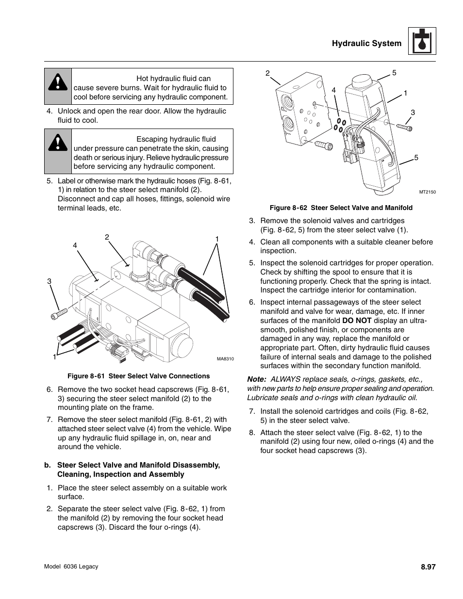 Warning | SkyTrak 6036 Service Manual User Manual | Page 313 / 460