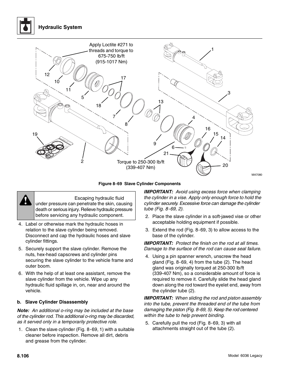Warning | SkyTrak 6036 Service Manual User Manual | Page 322 / 460