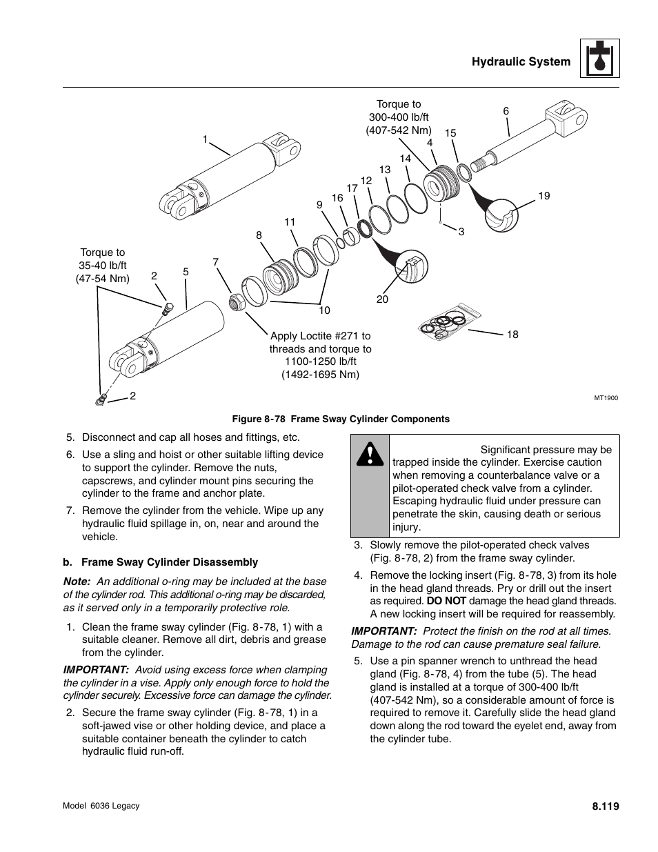 Warning | SkyTrak 6036 Service Manual User Manual | Page 335 / 460