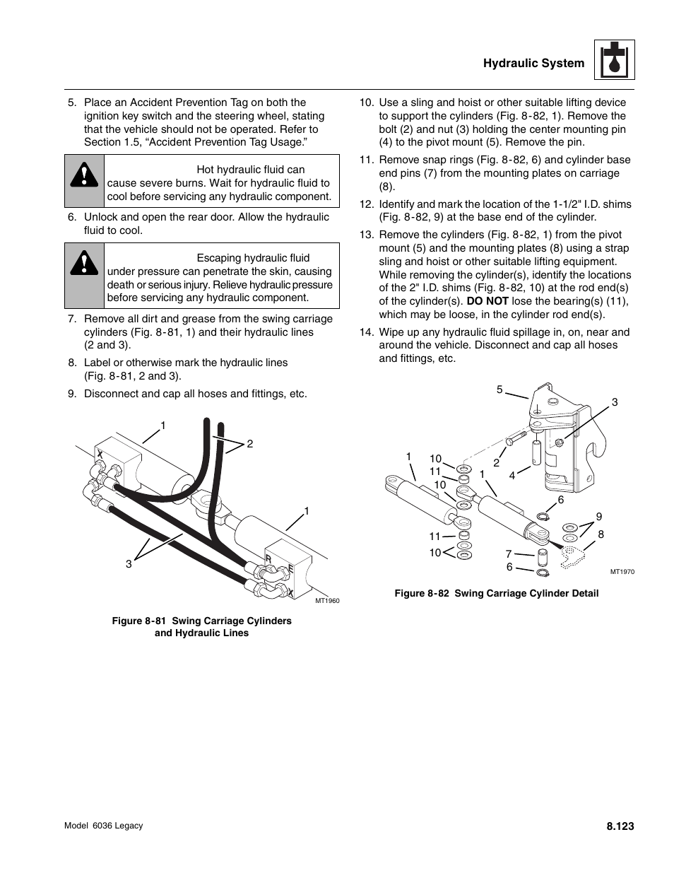 Warning | SkyTrak 6036 Service Manual User Manual | Page 339 / 460
