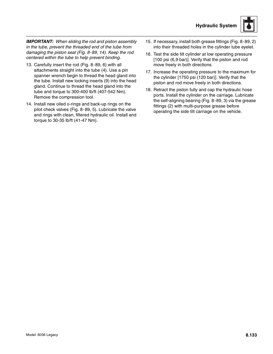 SkyTrak 6036 Service Manual User Manual | Page 349 / 460
