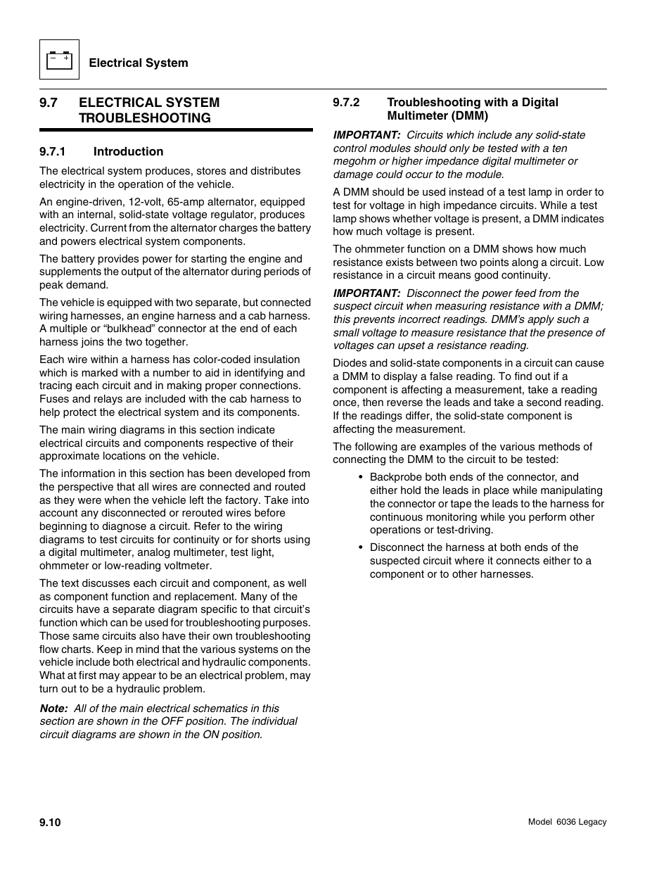 SkyTrak 6036 Service Manual User Manual | Page 362 / 460