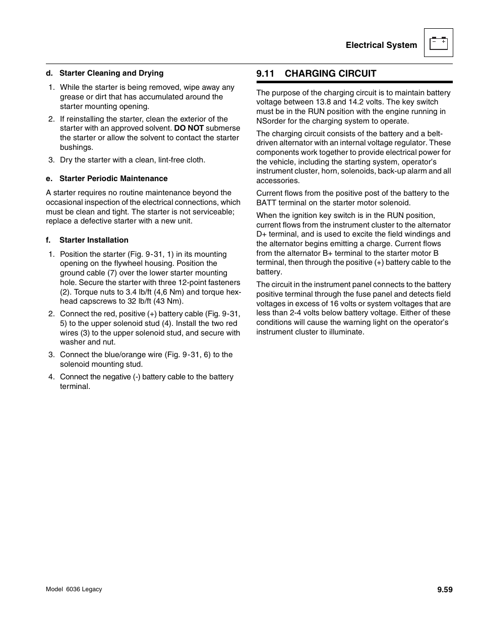 SkyTrak 6036 Service Manual User Manual | Page 411 / 460