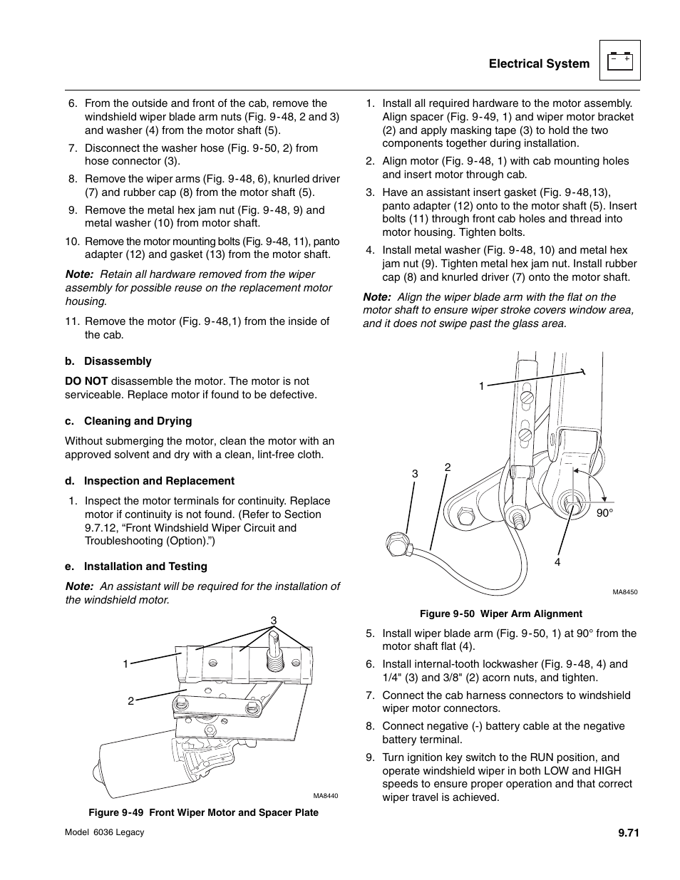SkyTrak 6036 Service Manual User Manual | Page 423 / 460