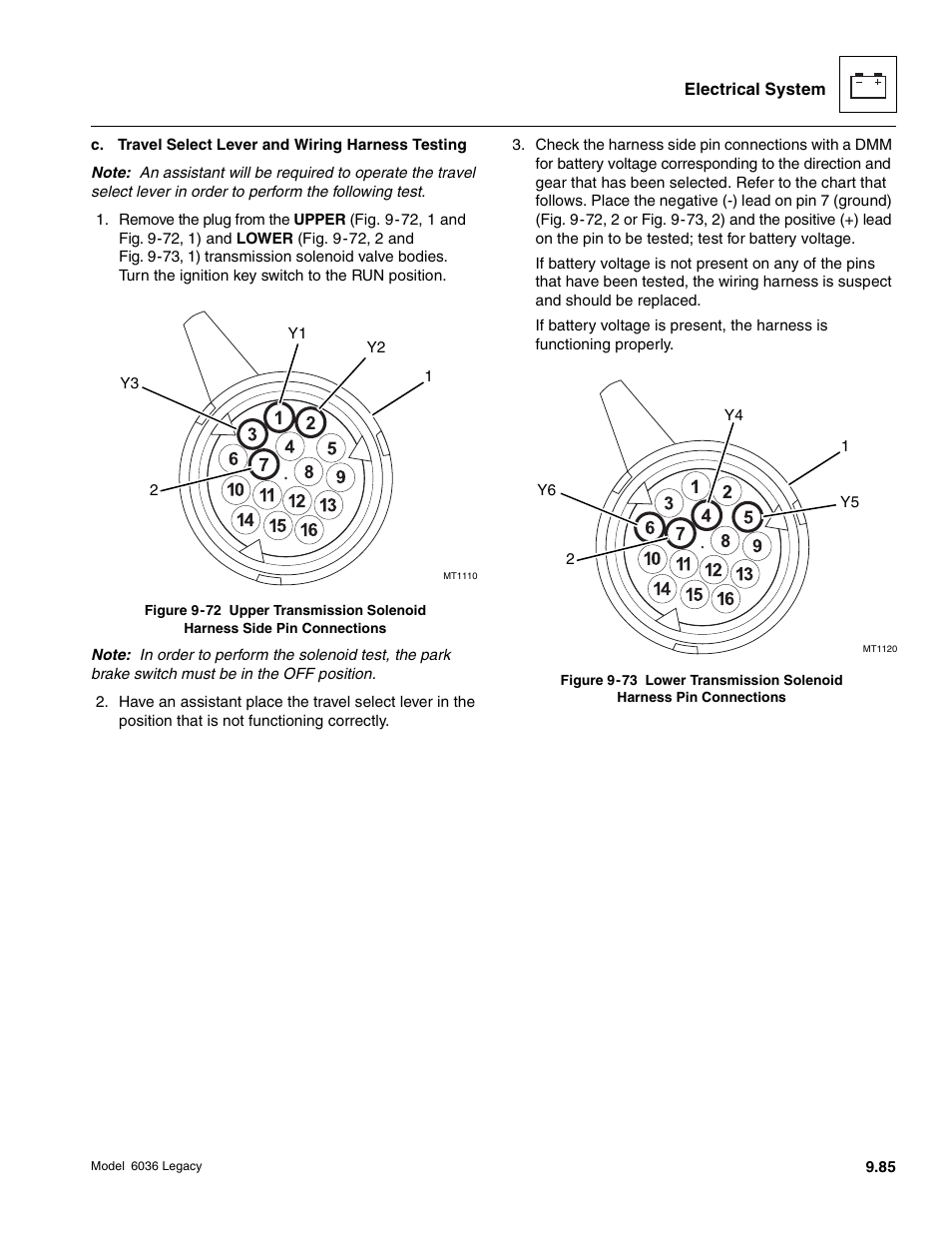 SkyTrak 6036 Service Manual User Manual | Page 437 / 460